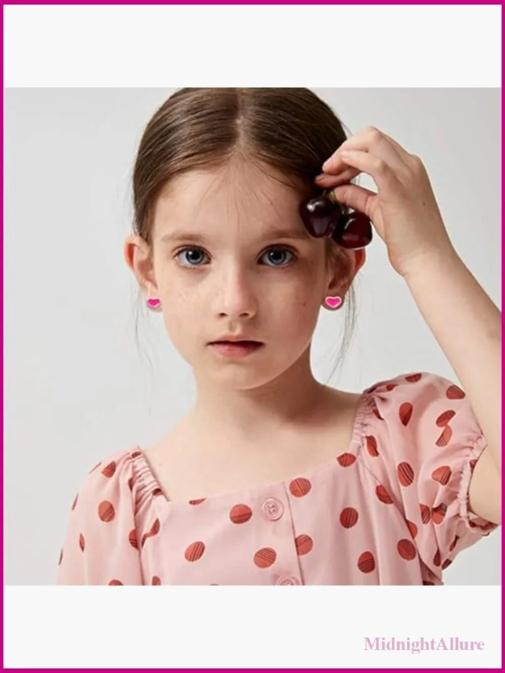 100 Pairs Cute Stud Earrings Set Hypoallergenic Stainless Steel for Girls